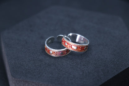 925 Silver Toe Rings