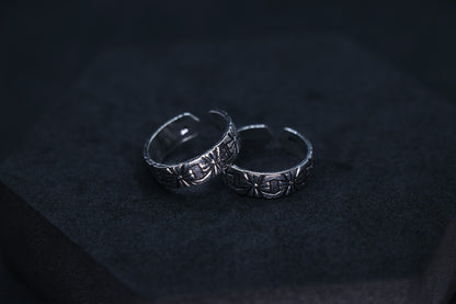 925 Silver Adjustable Toe Rings