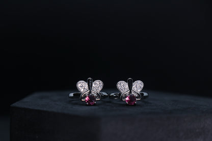 925 Butterfly Silver Toe Rings