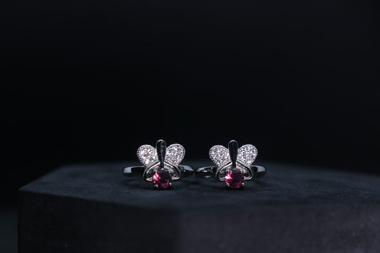 925 Butterfly Silver Toe Rings