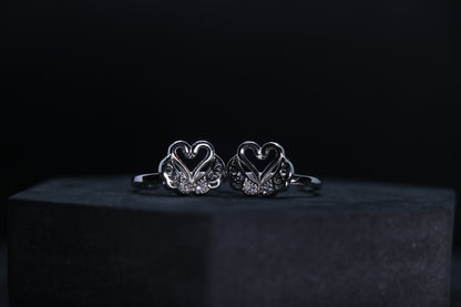 925 Silver Duck Toe Rings