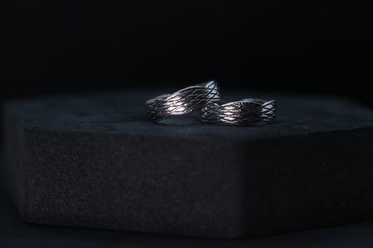 Oxidised 925 Silver Classic Toe Rings