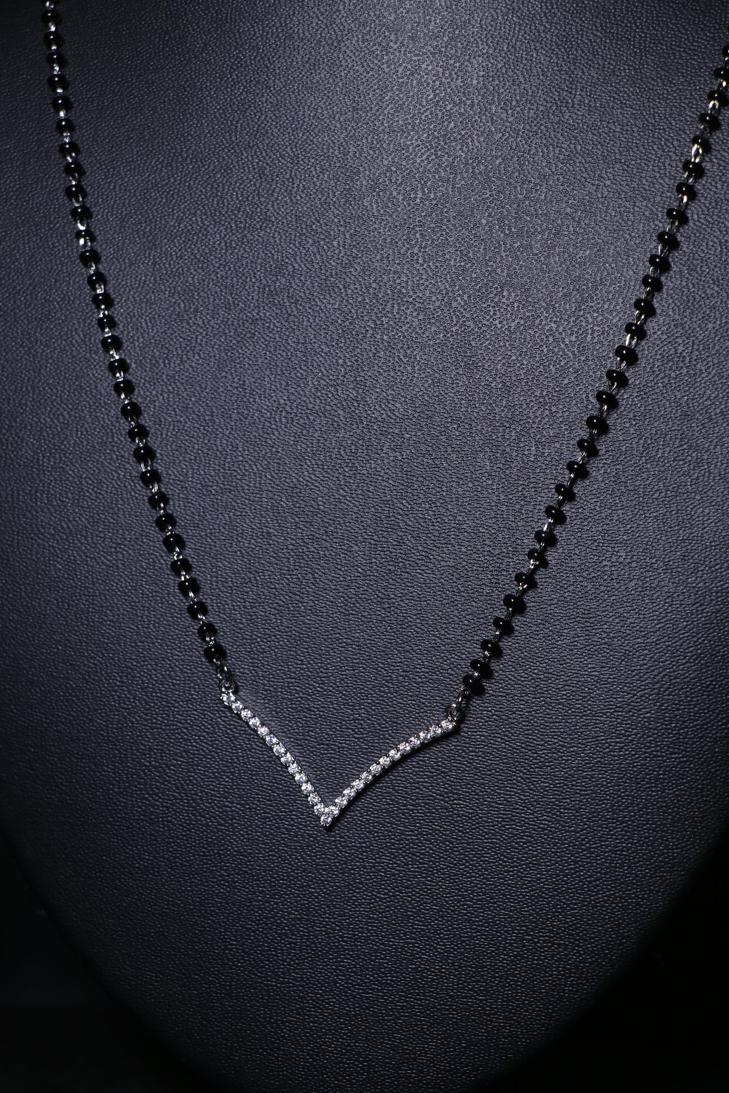 925 Silver V-Shaped Mangalsutra