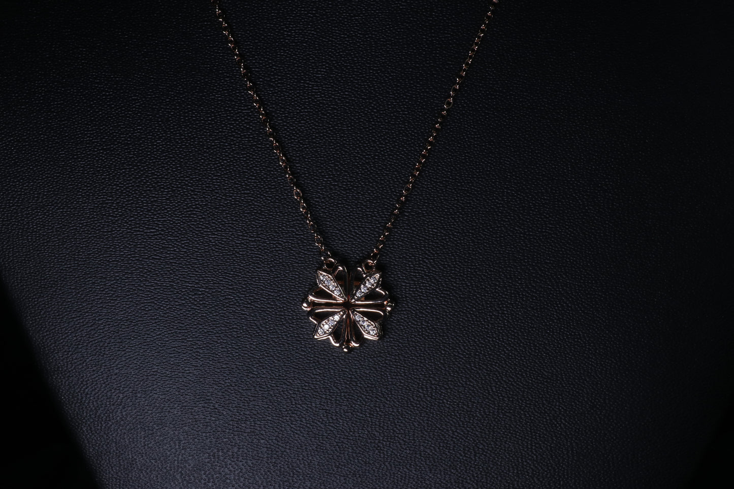 Two In One Flower Minimal Pendant