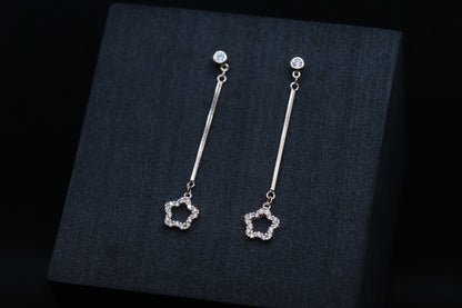 Rosegold Danglers Drop Earrings