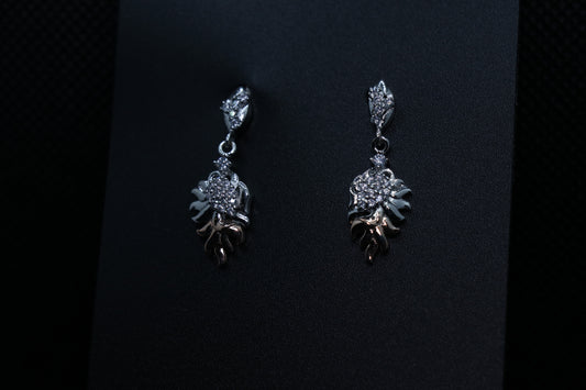 Silver Drop Earrings