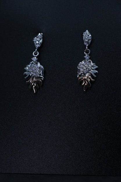 Silver Drop Earrings