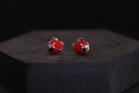 Angry Birds Silver Stud