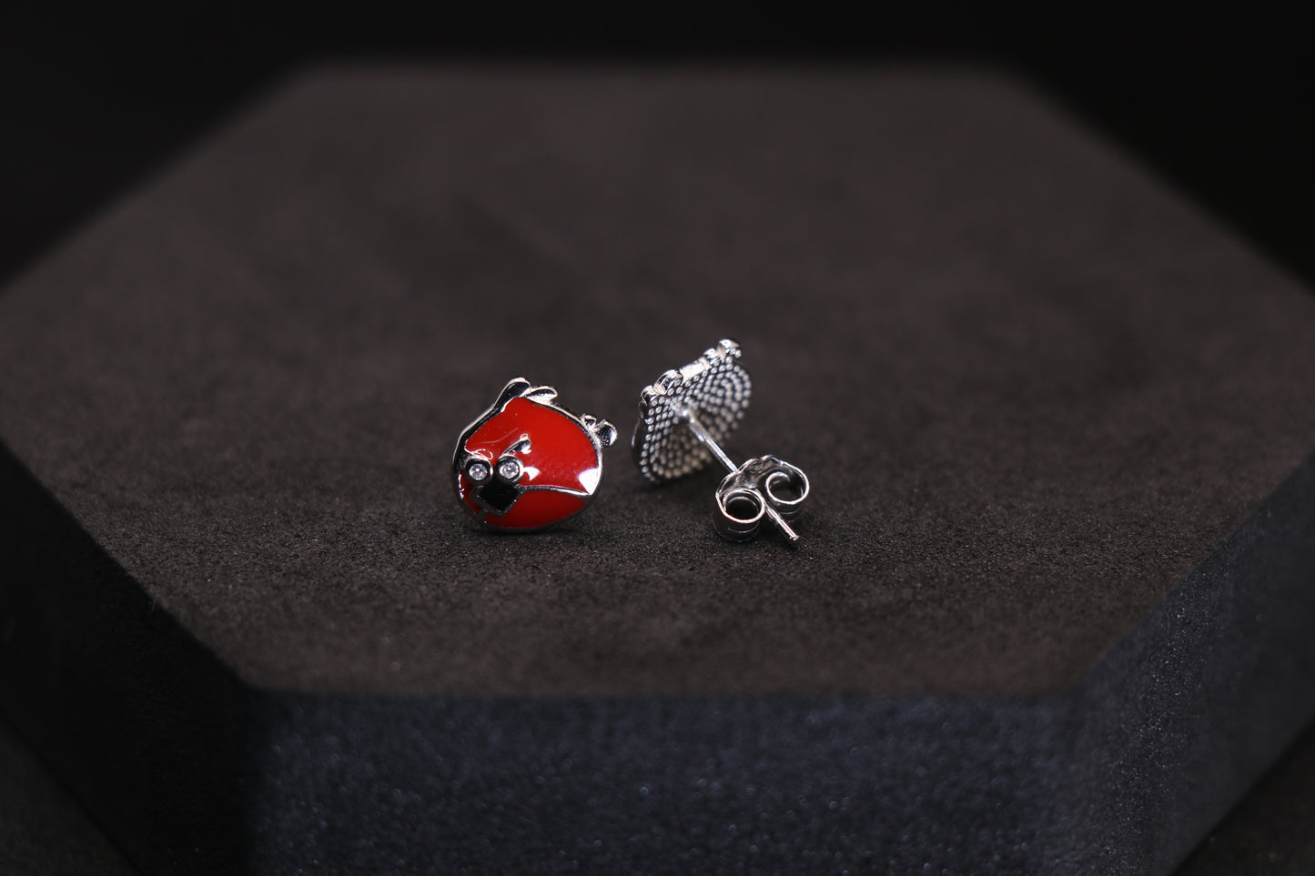 Angry Birds Silver Stud