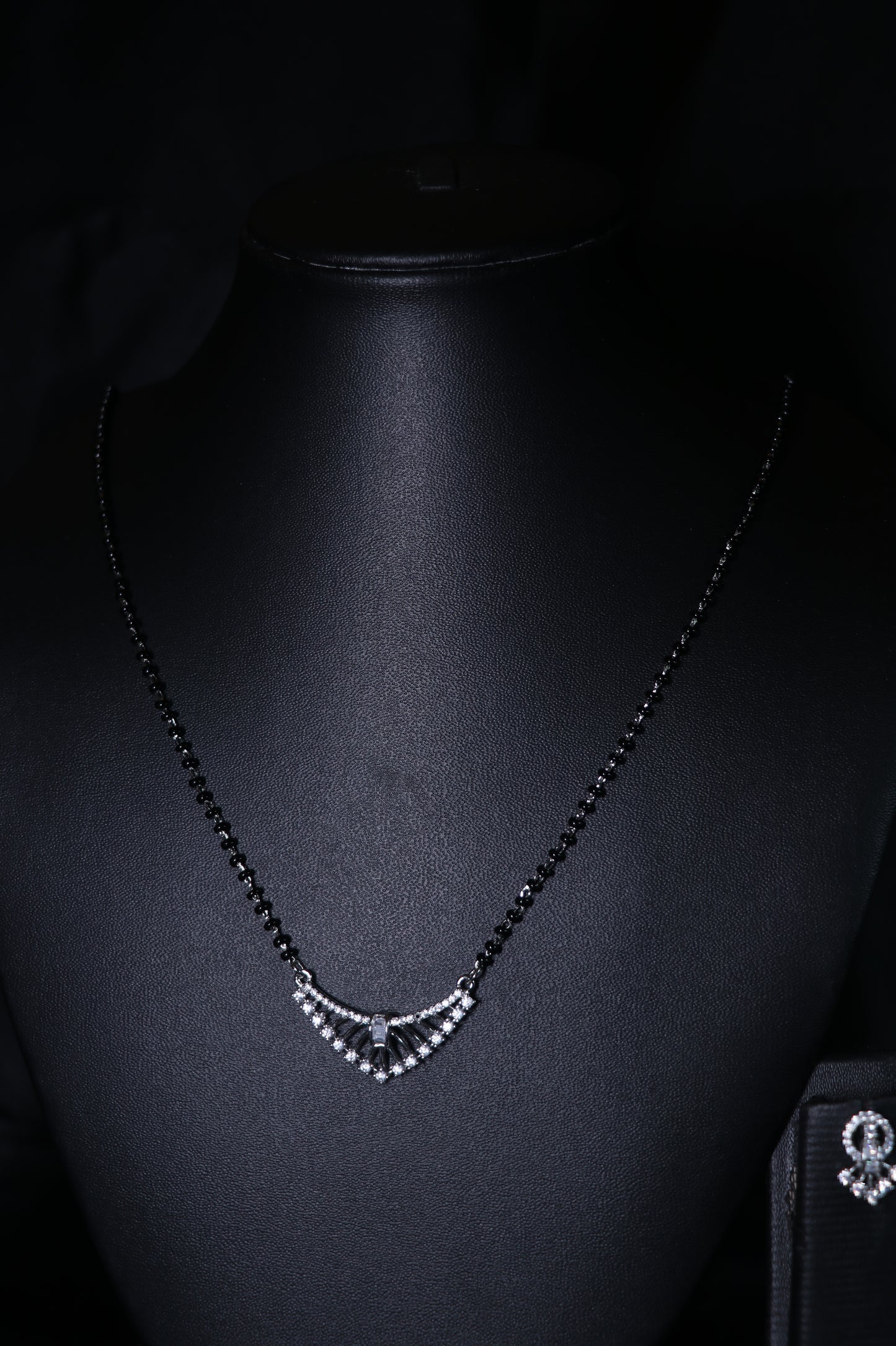 925 Silver Rhodium Plated Mangalsutra