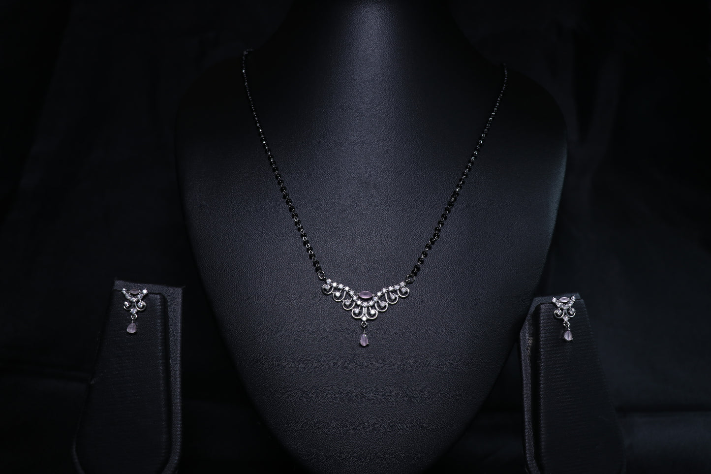 925 Silver Toned Mangalsutra