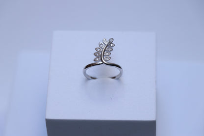 Leaf Silver Ring