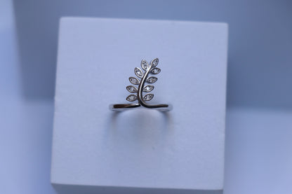 Leaf Silver Ring