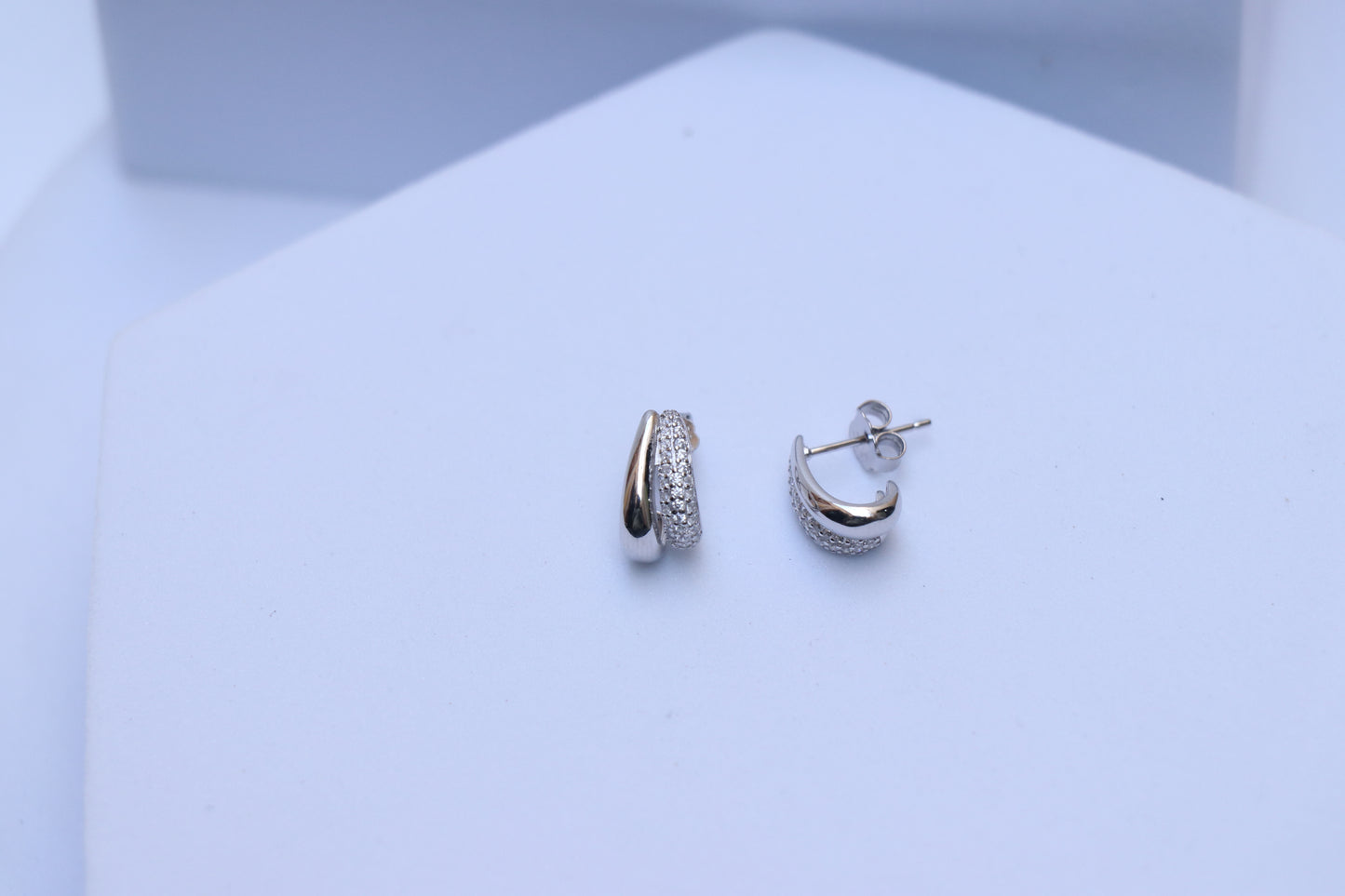 Plain Diamond Studs