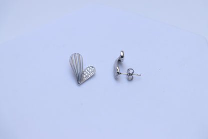 White Enamel Studs