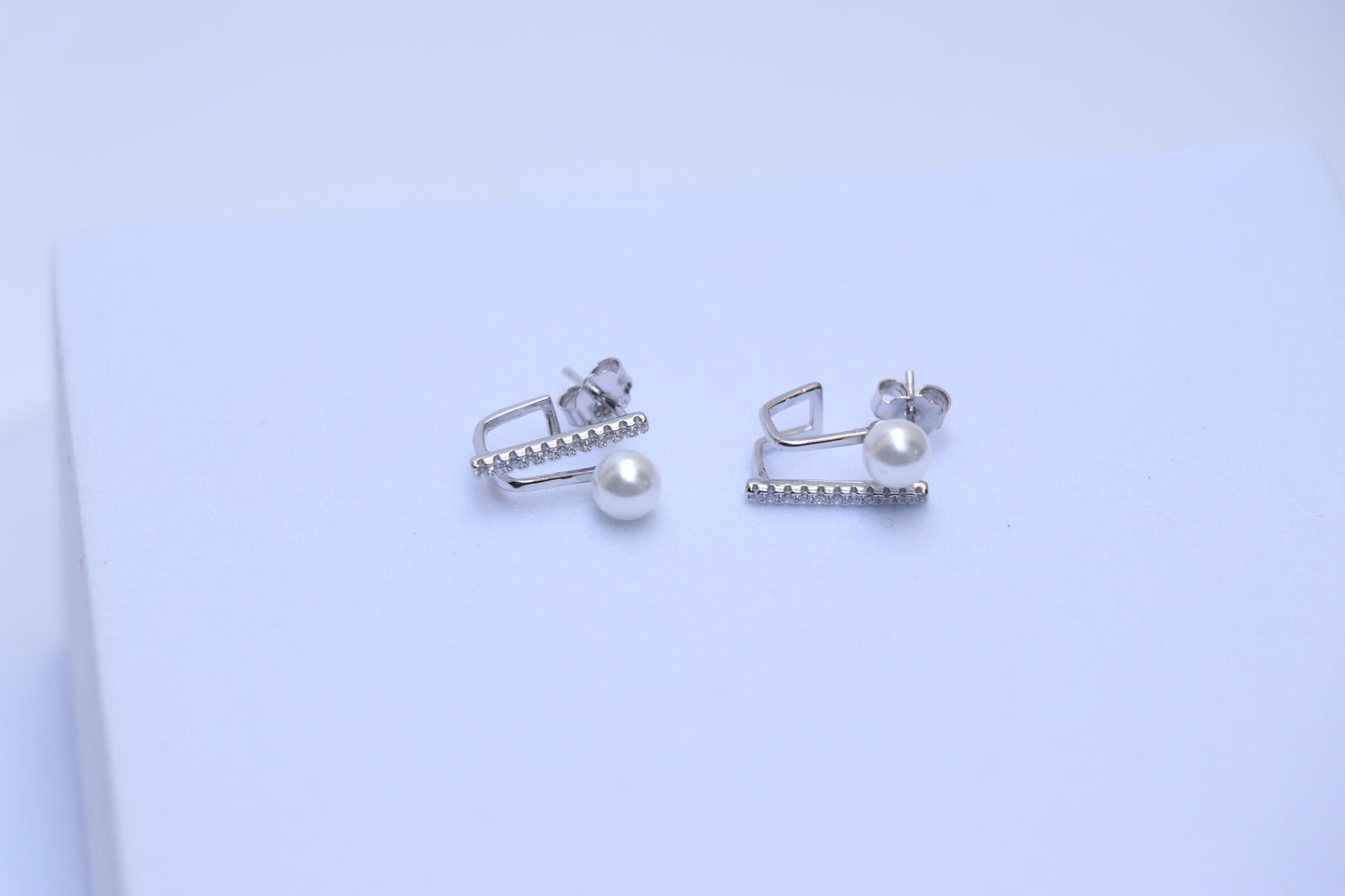 Pearl Clip Studs