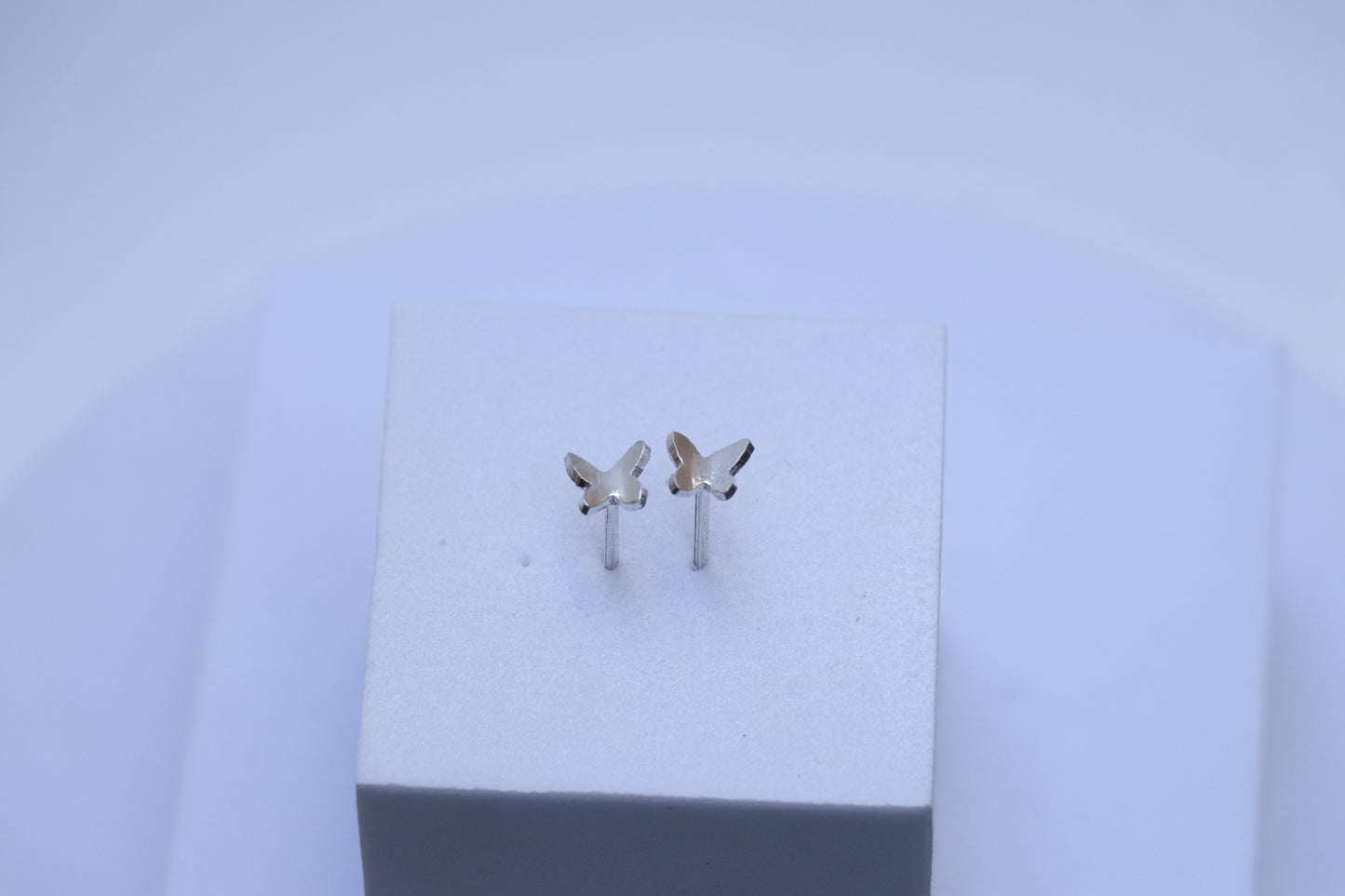 Butterfly Handmade Silver Studs