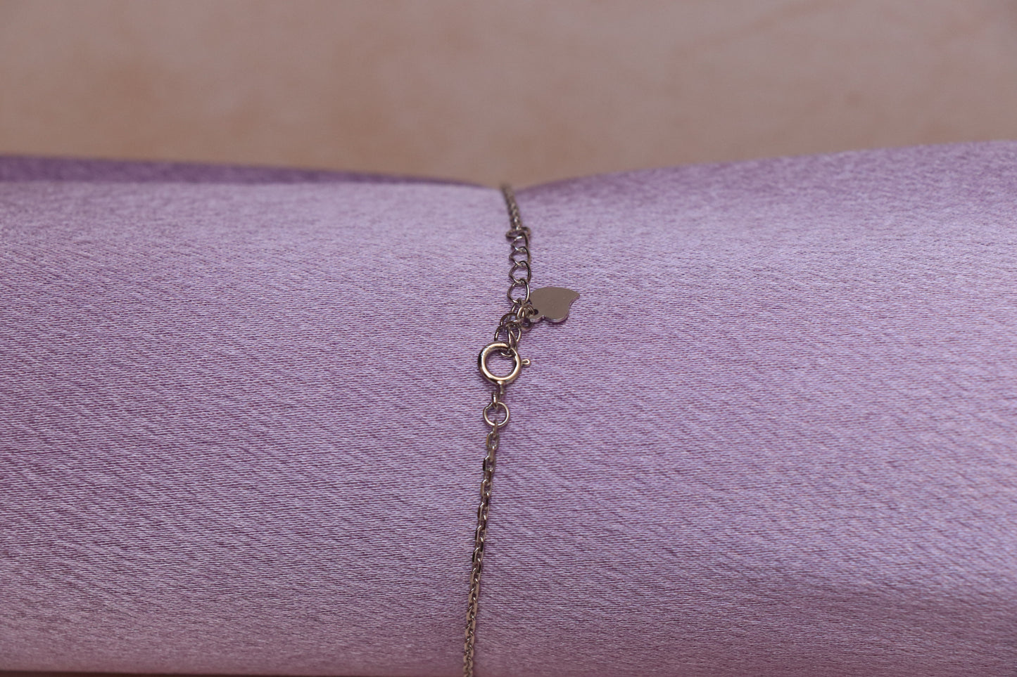 Butterfly Silver Chain Bracelet